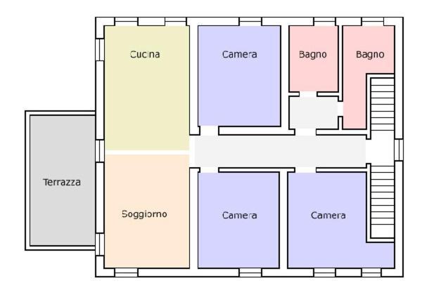Appartamento con 3 Camere da Letto